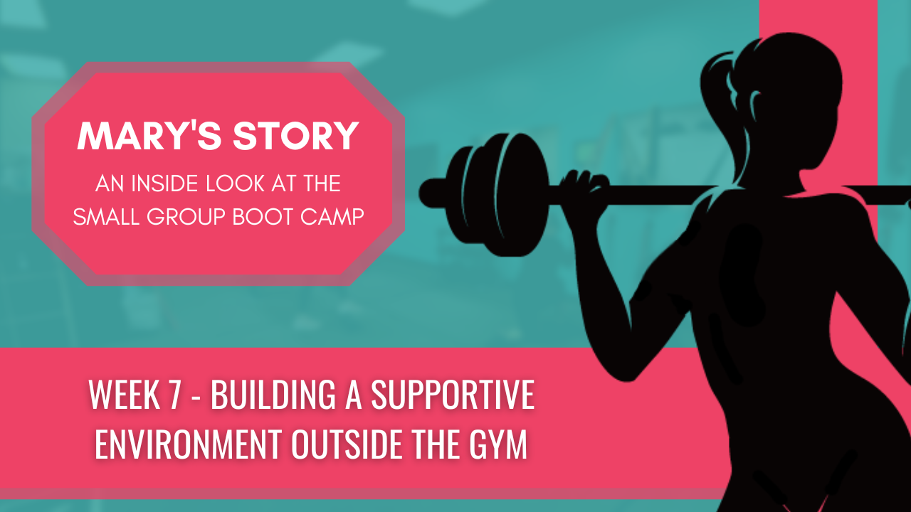 Week 7 - Building a Supportive Environment Outside the Gym