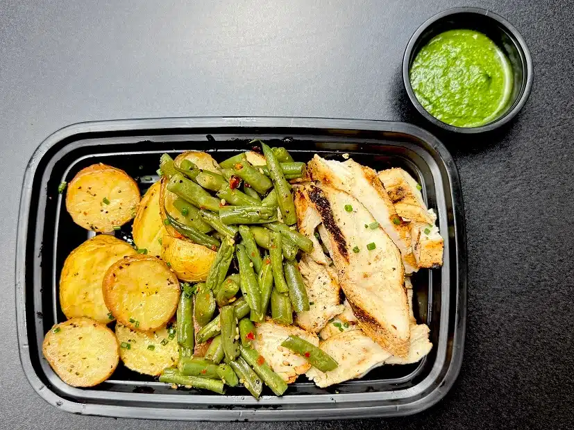 Pesto Chicken Bowl Meal Prep