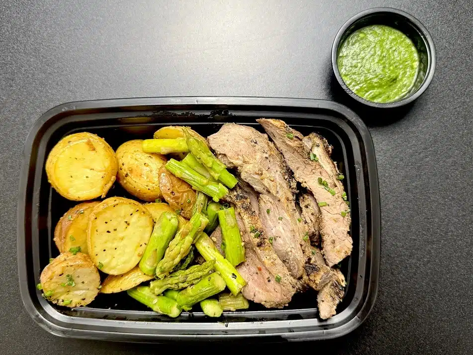 Pesto Steakhouse Plate Meal Prep