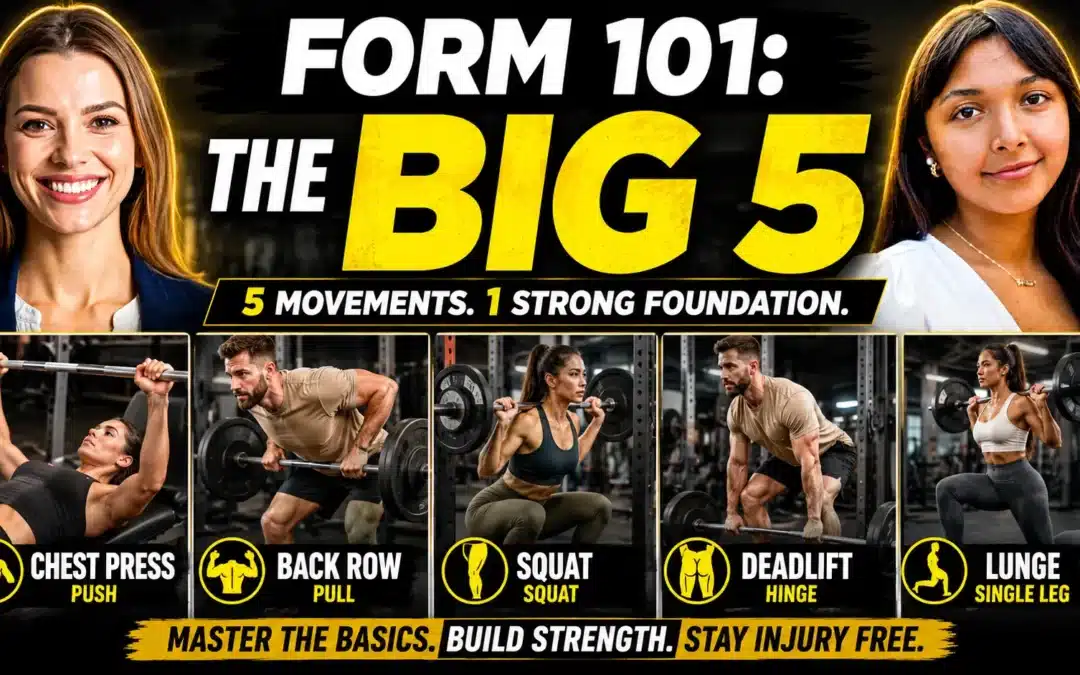 The 5 Foundational Strength Training Movements (And How to Do Them Correctly)
