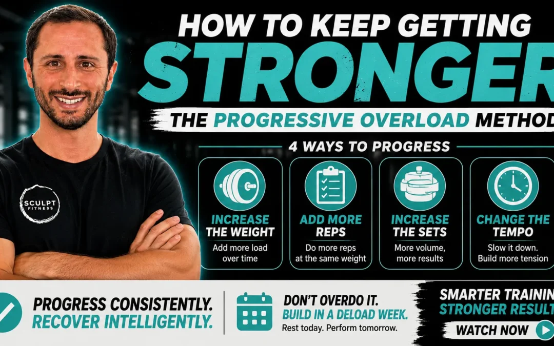 How to Keep Getting Stronger: The Progressive Overload Method