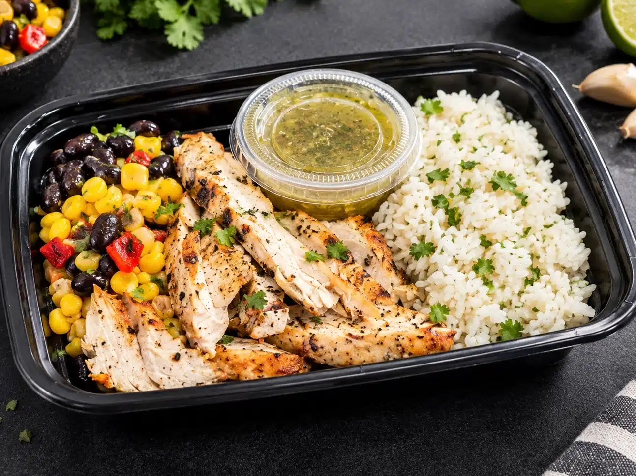 Southwest Chicken Bowl Meal Prep